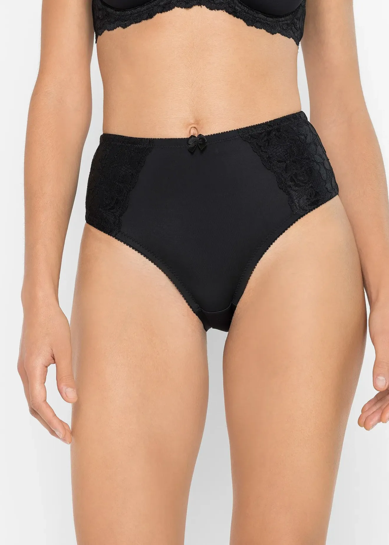 bonprix Lot de 2 slips maxi avec dentelle|Femme Bas