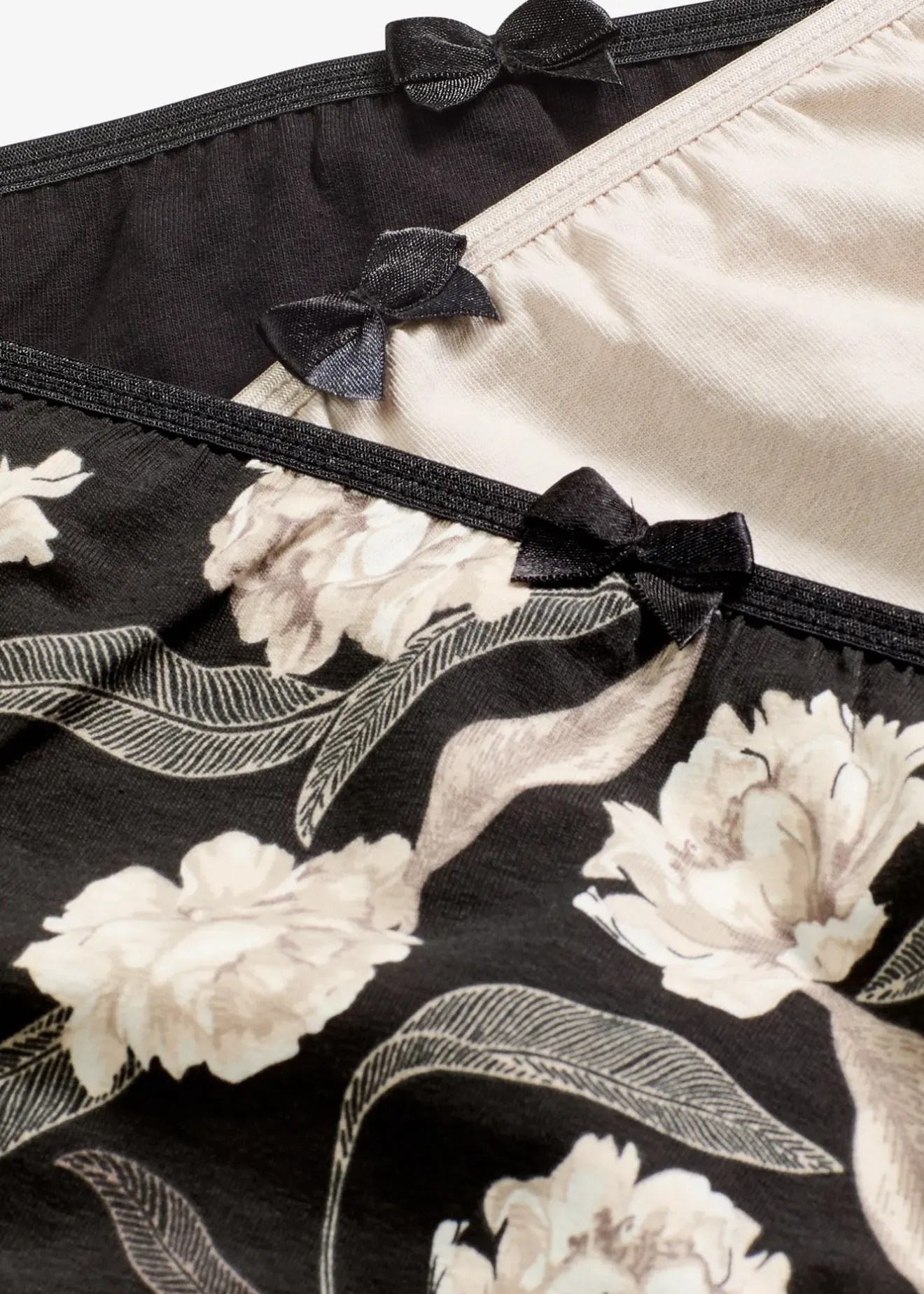 Femme bonprix Lingerie Coton|Bas|Lot de 4 slips maxi confortables