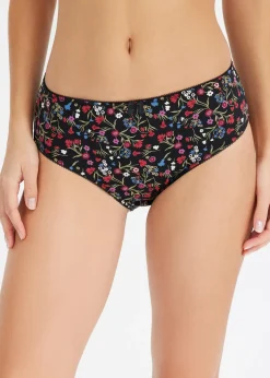 Femme bonprix Lingerie Coton|Bas|Lot de 4 slips Maxi coton