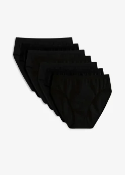 Femme bonprix Lingerie Coton|Bas|Lot de 7 slips Maxi coton