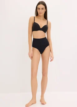 Femme bonprix Sans Couture|Lingerie Sculptante|Lot de 2 slips sculptants sans coutures, maintien modéré