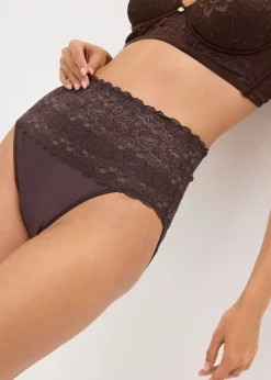 bonprix Lot de 2 slips sculptants, maintien fort|Femme Bas|Lingerie Sculptante