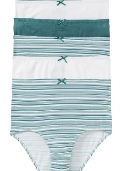 Femme bonprix Lingerie Coton|Bas|Lot de 6 slips taille haute