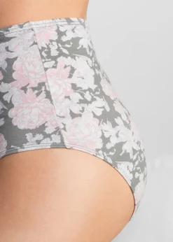 Femme bonprix Lingerie Coton|Bas|Lot de 4 slips taille haute