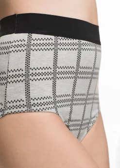 Femme bonprix Lingerie Coton|Bas|Lot de 4 slips taille haute coton