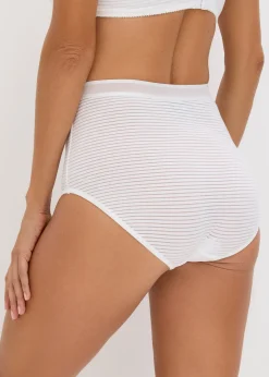 bonprix Lot de 2 slips taille haute|Femme Bas