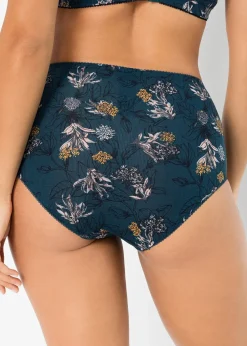 Femme bonprix Lingerie Coton|Bas|Lot de 4 slips taille haute coton