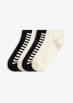 Femme bonprix Chaussettes & Collants|Lot de 6 socquettes coton