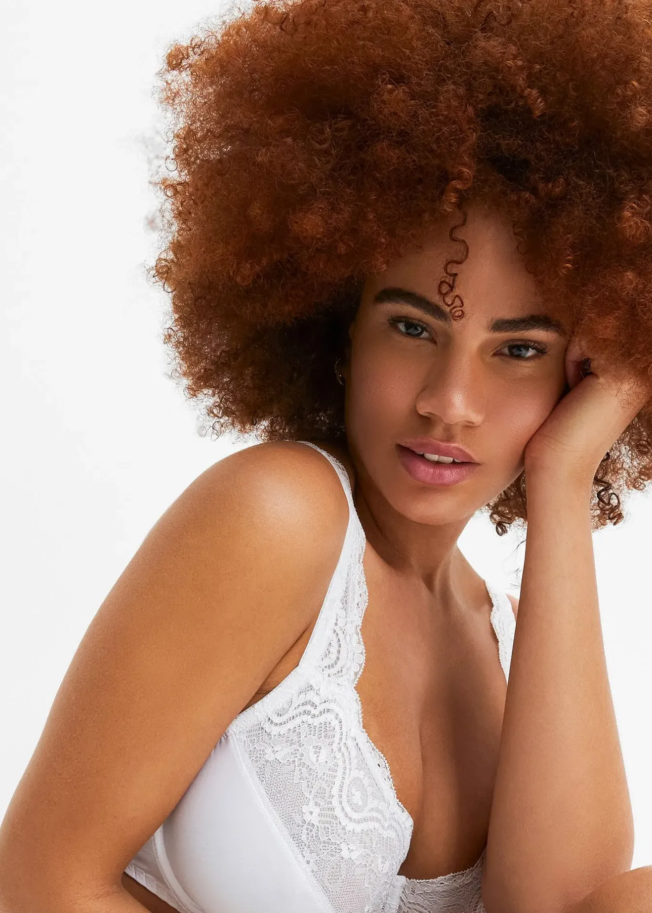 Femme bonprix Grands Bonnets D-H|Soutiens-Gorge|Lot de 2 soutiens-gorge à armatures et dentelle