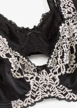 bonprix Lot de 2 soutiens-gorge à armatures et bretelles rembourrées|Femme Grands Bonnets D-H|Dessous