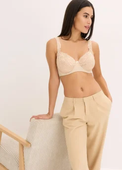 Femme bonprix Grands Bonnets D-H|Dessous|Lot de 2 soutiens-gorge à armatures et dentelle