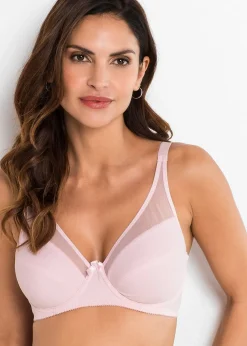 bonprix Lot de 2 soutiens-gorge à armatures avec mesh|Femme Grands Bonnets D-H|Soutiens-Gorge