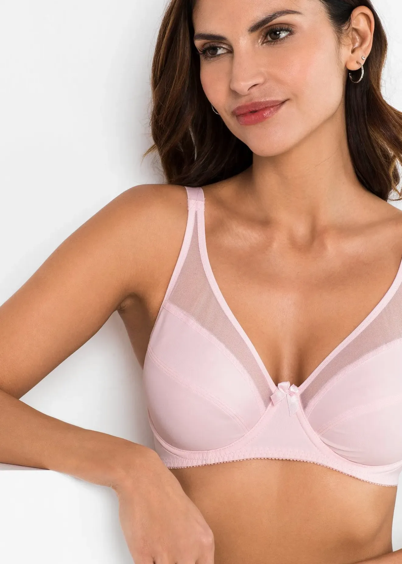 bonprix Lot de 2 soutiens-gorge à armatures avec mesh|Femme Grands Bonnets D-H|Soutiens-Gorge