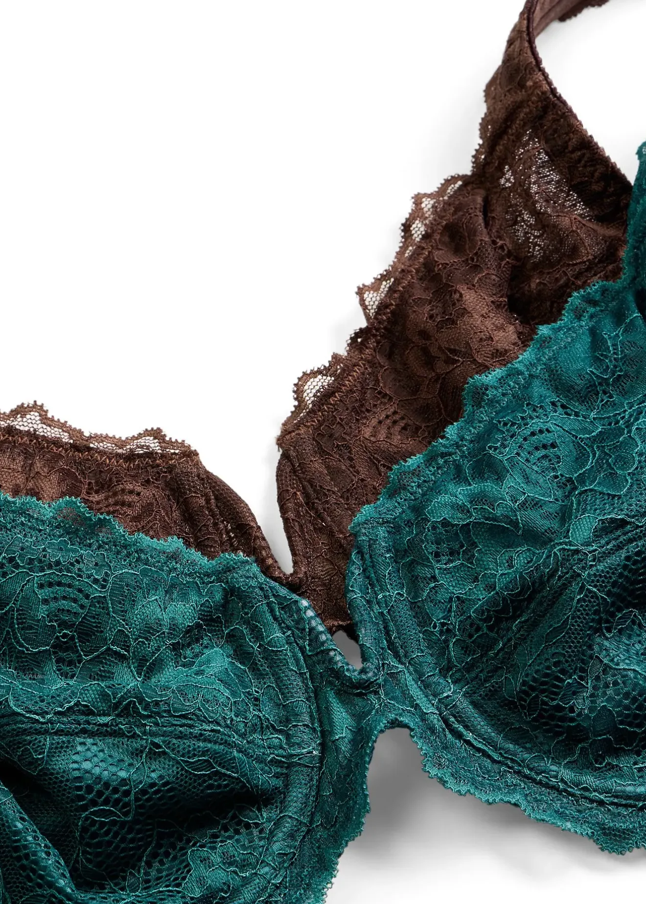 bonprix Lot de 2 soutiens-gorge à armatures, détails brillants|Femme Dessous|Soutiens-Gorge