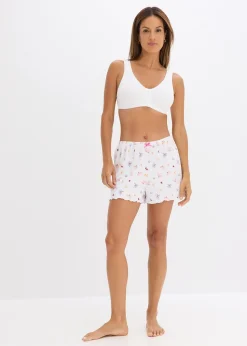 bonprix Lot de 2 soutiens-gorge coton sans armatures, fermeture devant|Femme Basiques|Lingerie Coton