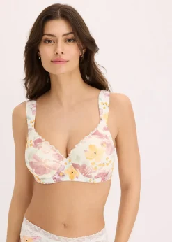 bonprix Lot de 2 soutiens-gorge coton à coques et armatures|Femme Grands Bonnets D-H|Lingerie Coton