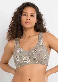 Femme bonprix Lingerie Coton|Soutiens-Gorge|Lot de 3 soutiens-gorge coton sans armatures