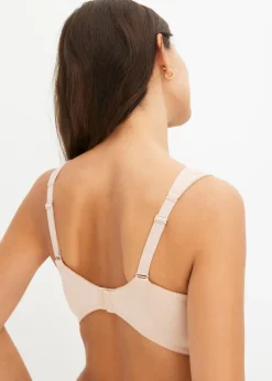 bonprix Lot de 2 soutiens-gorge coton à coques et armatures|Femme Sans Couture|Lingerie Coton