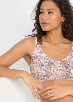 Femme bonprix Lingerie Coton|Soutiens-Gorge|Lot de 3 soutiens-gorge coton sans armatures