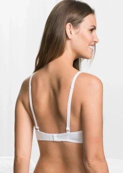 bonprix Lot de 3 soutiens-gorge coton à coques sans armatures|Femme Basiques|Lingerie Coton