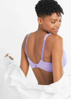 bonprix Lot de 3 soutiens-gorge coton sans armatures|Femme Grands Bonnets D-H