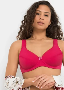 bonprix Lot de 3 soutiens-gorge coton à armatures|Femme Basiques|Lingerie Coton