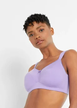 Femme bonprix Basiques|Lingerie Coton|Lot de 3 soutiens-gorge coton sans armatures