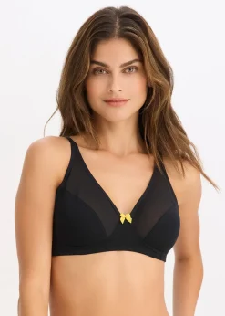 Femme bonprix Lingerie Coton|Soutiens-Gorge|Lot de 2 soutiens-gorge coton sans armatures