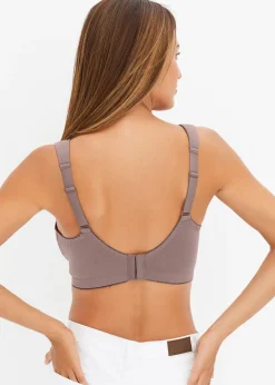 bonprix Lot de 2 soutiens-gorge d’allaitement coton sans armatures|Femme Maternité|Lingerie Coton