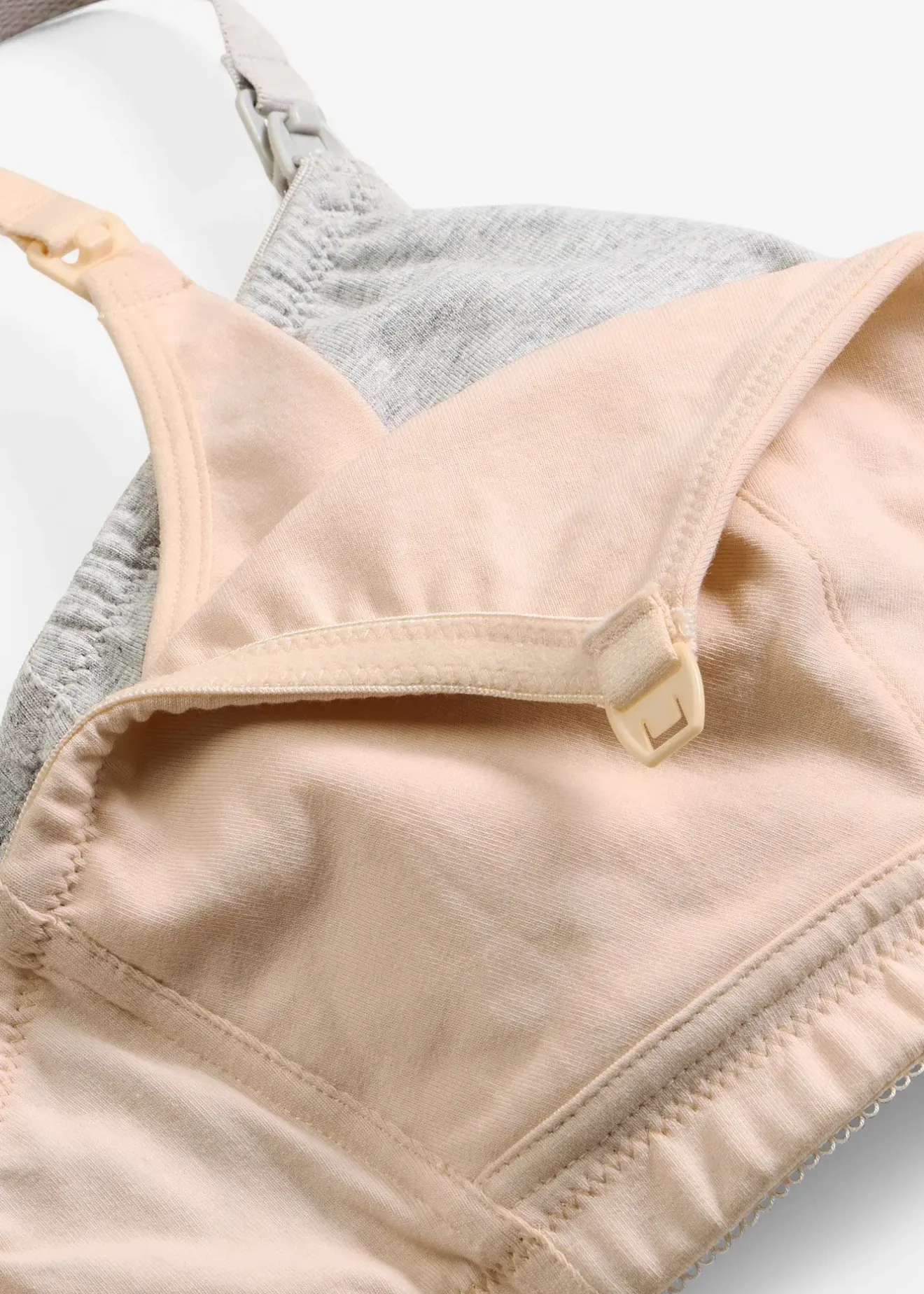 Femme bonprix Maternité|Lingerie Coton|Lot de 2 soutiens-gorge d’allaitement coton sans armatures