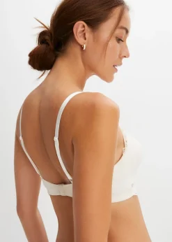 bonprix Lot de 2 soutiens-gorge d'allaitement sans armatures avec coton|Femme Grands Bonnets D-H|Maternité