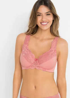 Femme bonprix Dessous|Soutiens-Gorge|Lot de 2 soutiens-gorge minimiseurs à bretelles rembourrées