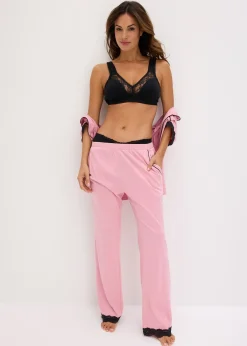 bonprix Lot de 2 soutiens-gorge minimiseurs coton sans armatures|Femme Lingerie Coton|Soutiens-Gorge