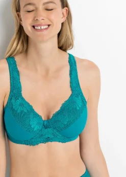 Femme bonprix Soutiens-Gorge|Grands Bonnets D-H|Lot de 2 soutiens-gorge minimiseurs à bretelles rembourrées