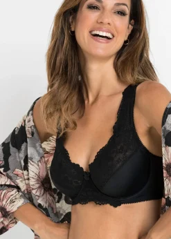 Femme bonprix Dessous|Soutiens-Gorge|Lot de 2 soutiens-gorge minimiseurs à bretelles rembourrées