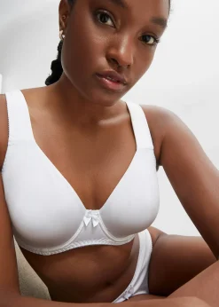 Femme bonprix Soutiens-Gorge|Lot de 2 soutiens-gorge moulés à armatures en matière brillante