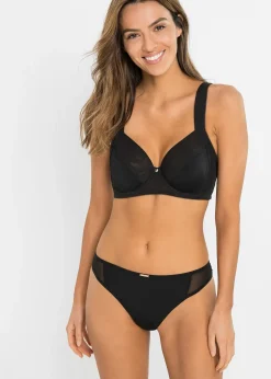 bonprix Lot de 6 strings en microfibre Feel Comfort|Femme Basiques|Sous-Vêtements Sport