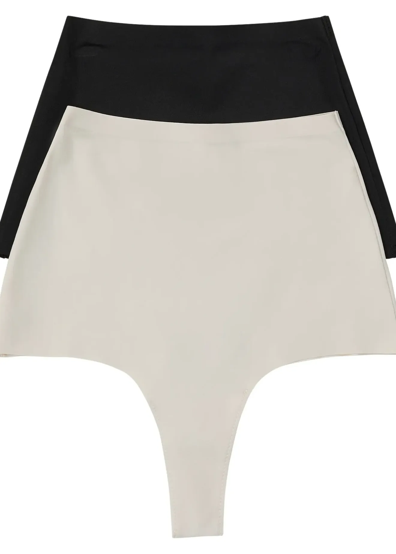 Femme bonprix Sans Couture|Basiques|Lot de 2 strings sculptants sans coutures, maintien modéré