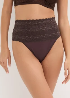 bonprix Lot de 2 strings sculptants, maintien modéré|Femme Bas