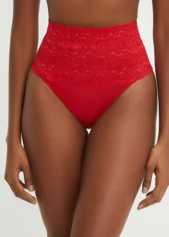 Femme bonprix Bas|Lot de 2 strings sculptants, maintien modéré