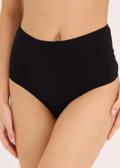 bonprix Lot de 4 strings taille haute coton|Femme Lingerie Coton|Bas