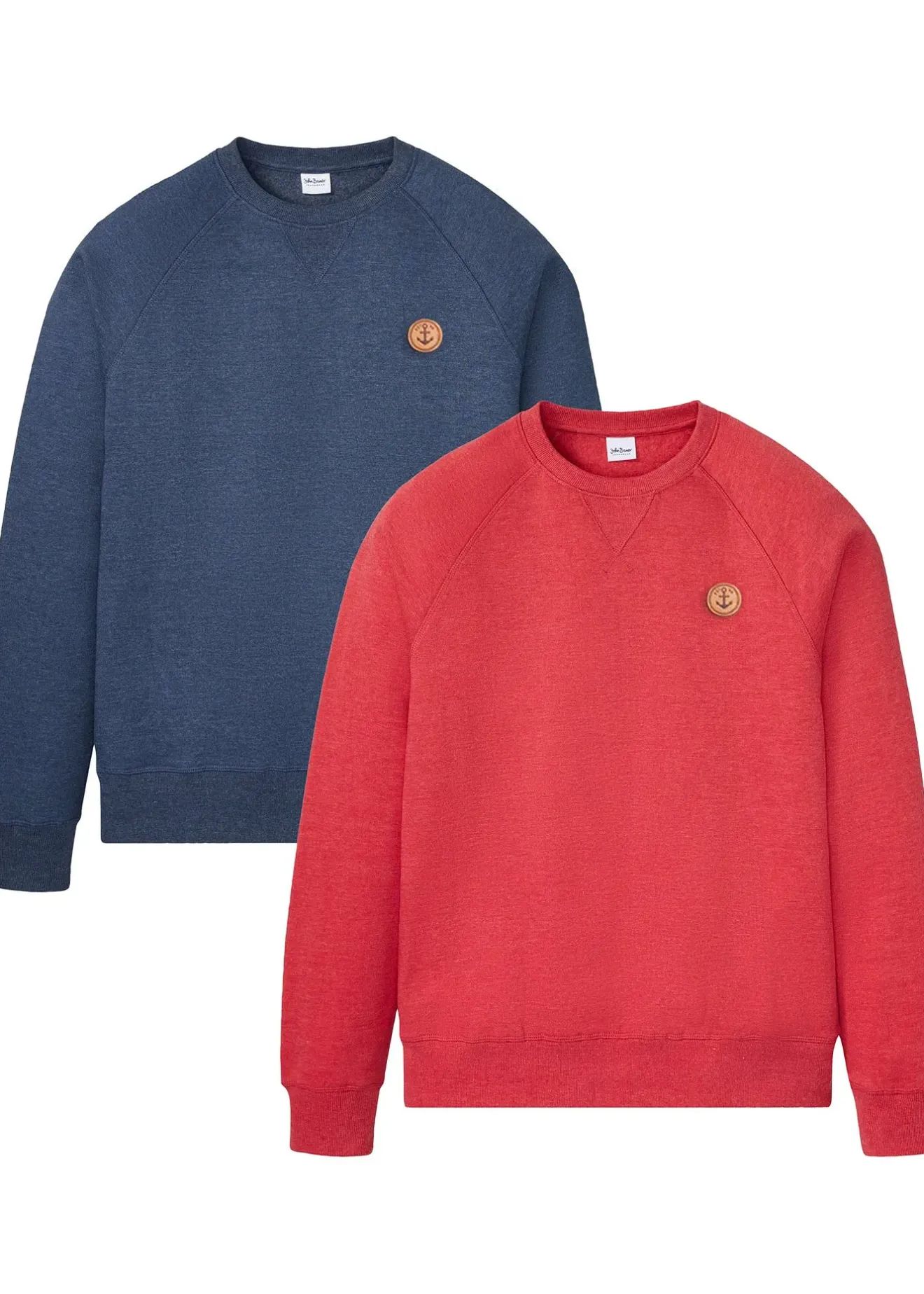 bonprix Lot de 2 sweats|Homme Vêtements De Sport|Sweats