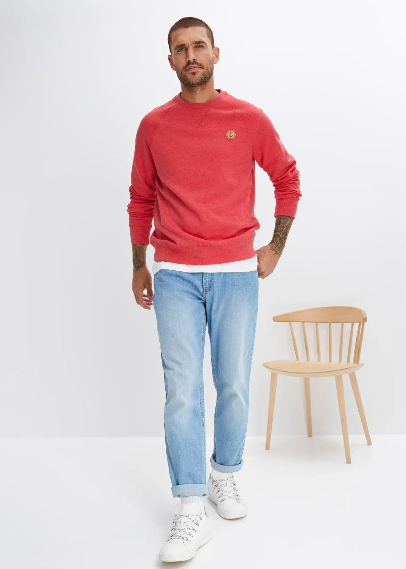 bonprix Lot de 2 sweats|Homme Vêtements De Sport|Sweats