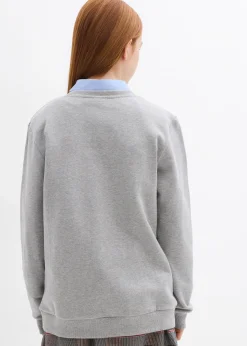 bonprix Lot de 2 sweats 100% coton|Enfant Vêtements Enfant|Filles 9-16 Ans·Lot De 2 Articles Et Plus