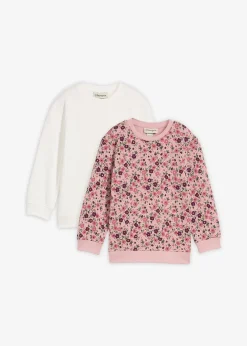 Enfant bonprix Vêtements Enfant|Filles 2-8 Ans·Lot De 2 Articles Et Plus|Lot de 2 sweat-shirts 100% coton