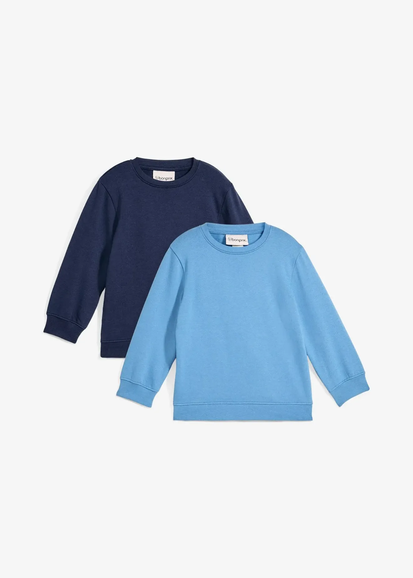 bonprix Lot de 2 sweat-shirts en matière douce|Enfant Vêtements Enfant|Garçons 2-8 Ans·Lots De 2 Articles Et Plus