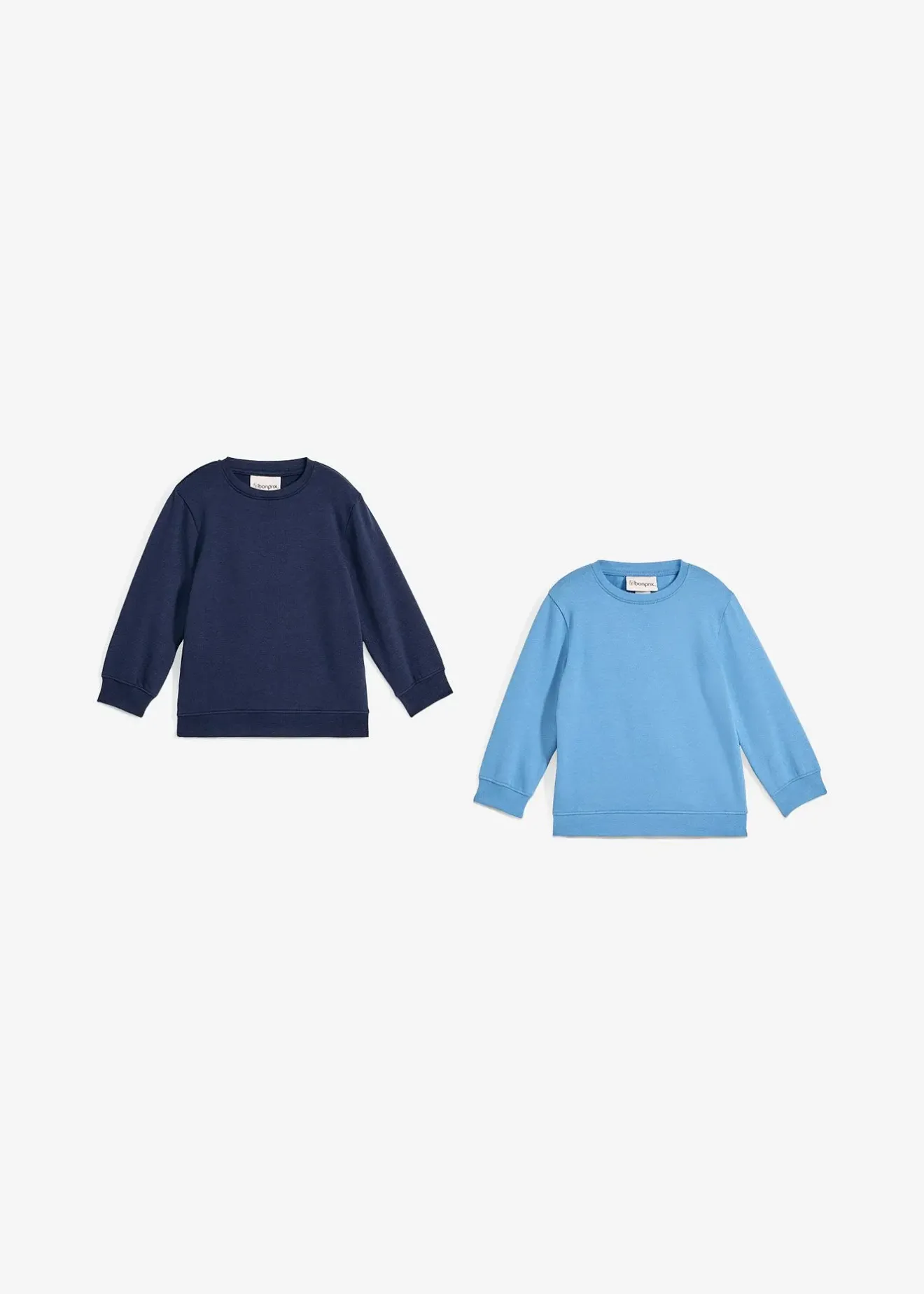 bonprix Lot de 2 sweat-shirts en matière douce|Enfant Vêtements Enfant|Garçons 2-8 Ans·Lots De 2 Articles Et Plus
