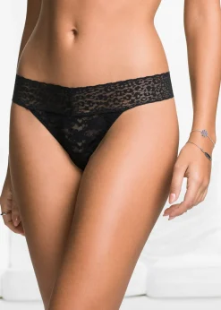 bonprix Lot de 2 tangas en dentelle|Femme Dessous|Bas