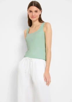 bonprix Lot de 2 tops|Femme Basiques|T-Shirts & Tops