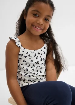 bonprix Lot de 2 tops 100% coton|Enfant Vêtements Enfant|Filles 2-8 Ans·Lot De 2 Articles Et Plus